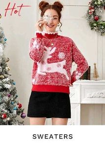 Imported Women&#39;s Cristmas Furr Top