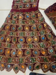 Embroidered Lehenga Choli Set
