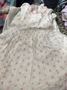 White Embroidered Dress