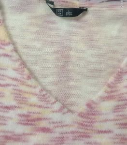 Patterned Knit Sweater