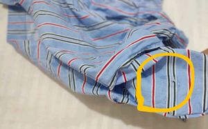 Casual Blue Striped Shorts
