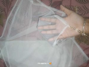 Elegant White Dupatta