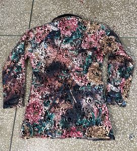 Floral Print Jacket