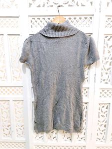 Vintage Chic Turtle Neck Dress C