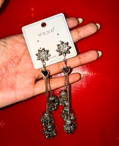 WKND Silver Dangle Earrings