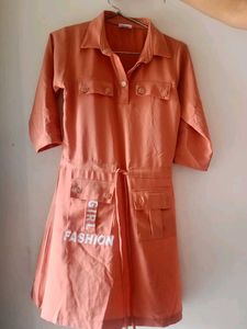 Cute Orange Dress