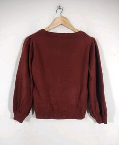 ONLY Brown Casual  Sweater (Womens)