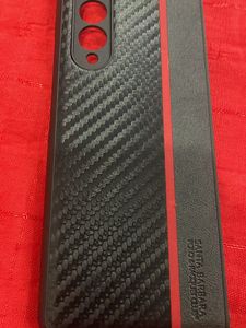 Samsung Galaxy Z Fold 3 Back Cover Leather