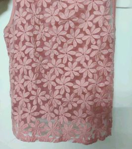 Flowers Engraved Top
