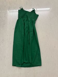 GREEN SMOKED DRESS ❤️❤️