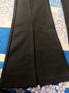 Front Slit Flare Pants