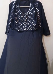 Elegant Mirrorwork Dress
