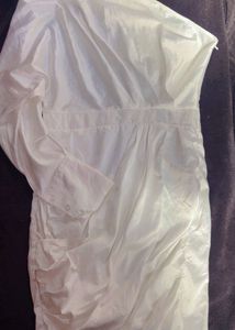 Elegant White Mini Dress