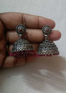 Combo Of 2 American Stone Ear Rings