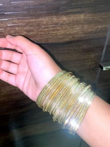 Gold Bangle Set