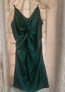Strappy Green Dress