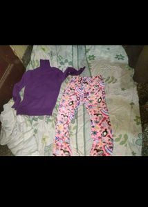 Kids Winter Top And Pants,set