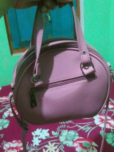 Cute Pink ' Hunar' Round Bag 👜