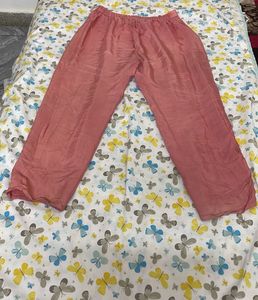 Peach Embroidered Kurta