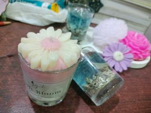 Scented Candle With Lavender Fragrance