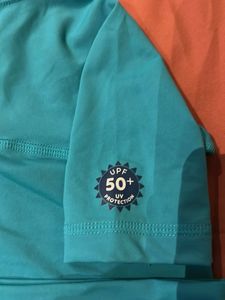 Baby Swimming Short Sleeved Anti-UV T-Shirt