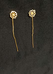 Needle And Thread Model Earrings