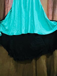 Sea Green Modern Gown!