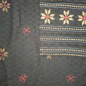 AVAASA BLACK 🖤 KURTHA - XS 82cm ₹119 Only