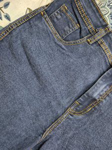 Frayed Hem Denim Shorts