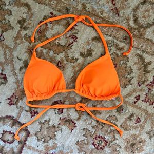 Orange Bikini Top