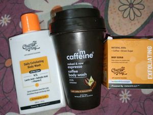 Body Wash And Scrub Range