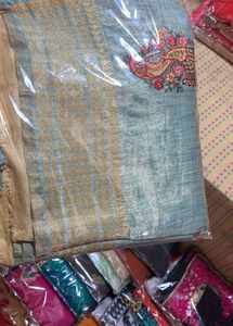 Elegant Embroidered Saree