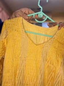 Yellow Kurta Set