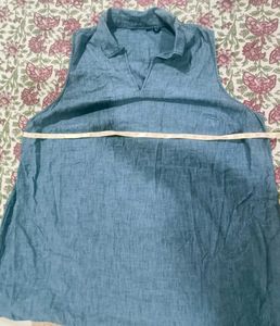 Denim Sleeveless Dress