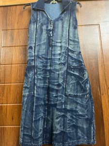 AND Demin Dress.         ~ A Symmetrical Sleeveles