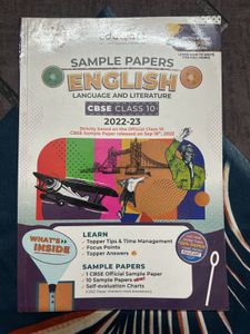Educart Sample Papers-English &amp; Social Studies