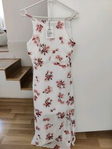 White Floral Dress
