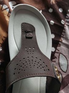 Shanya Brown Thong Sandals