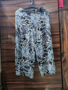 Floral Print Wide Leg trouser