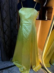 Yellow Embellished Gown