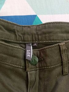 Trousers .. Olive Green