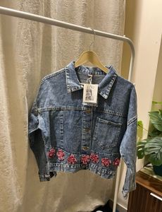 Floral Denim Jacket