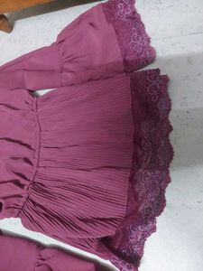 Elegant Bell Sleeves Top