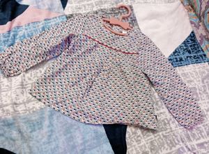 Cute Patterned Baby dress