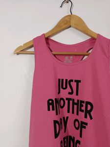 Gym Wear Tank Top For Girls