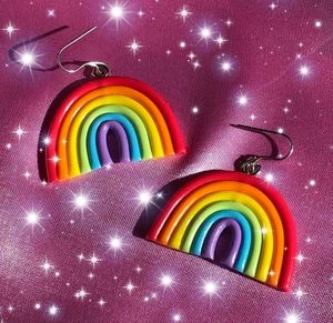 Rainbow 🌈 Themed Earrings ✨