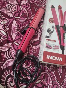 2 In 1 Hair Straightener And Curl