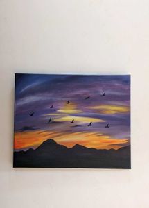 Sunset Flight Artwork