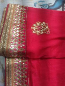 Silk Heavy  Partywear Gottapatti Elegant Saree