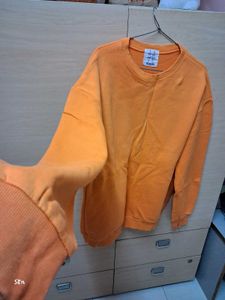 Orange Pullover Sweater